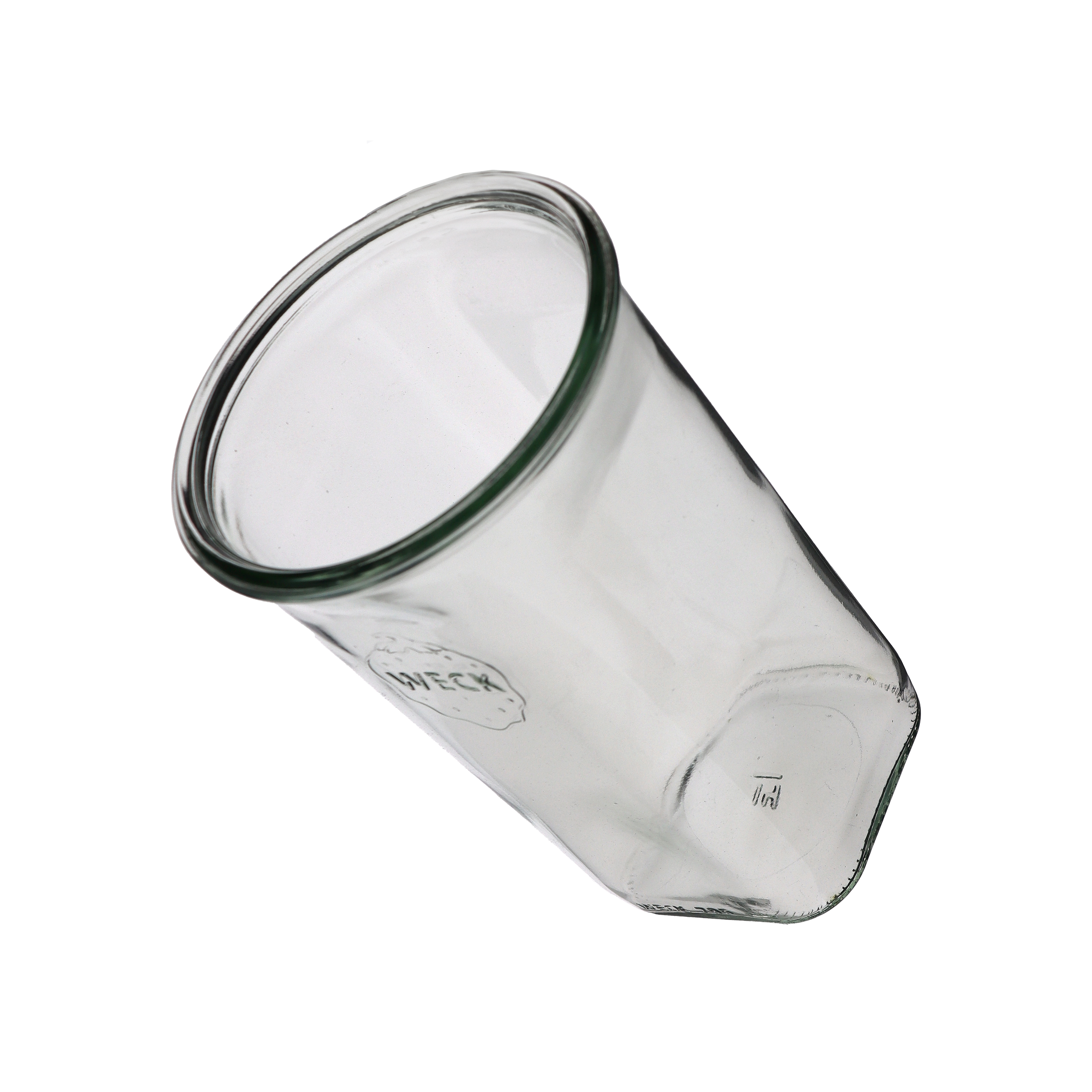 Quadro Glas 795ml weiß RR100 (Weck)  Karton à 20 Stück