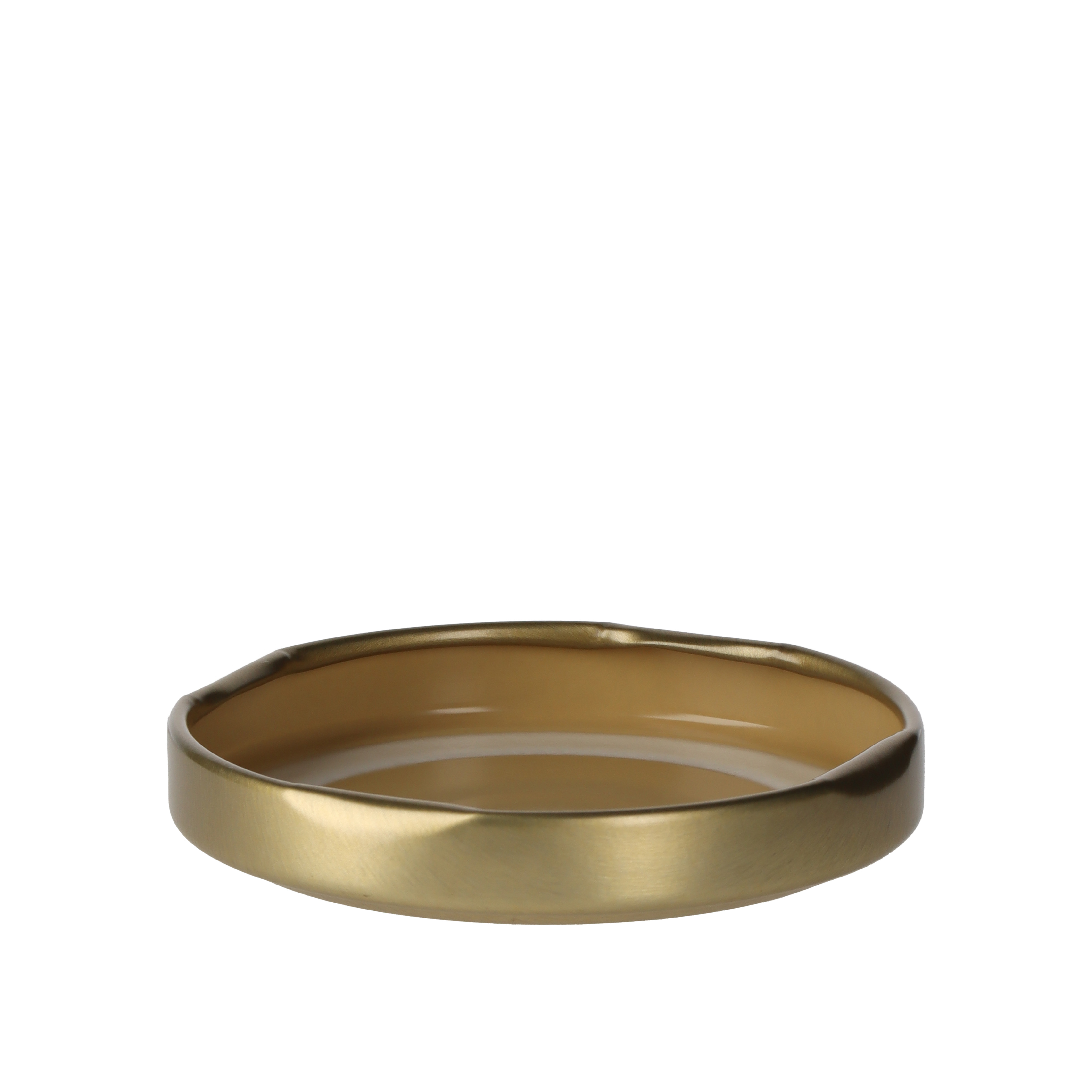 Deckel TO53 gold - mit Button Für ölhaltige Inhalte geeignet - BPA-frei Beutel à 100 Stück