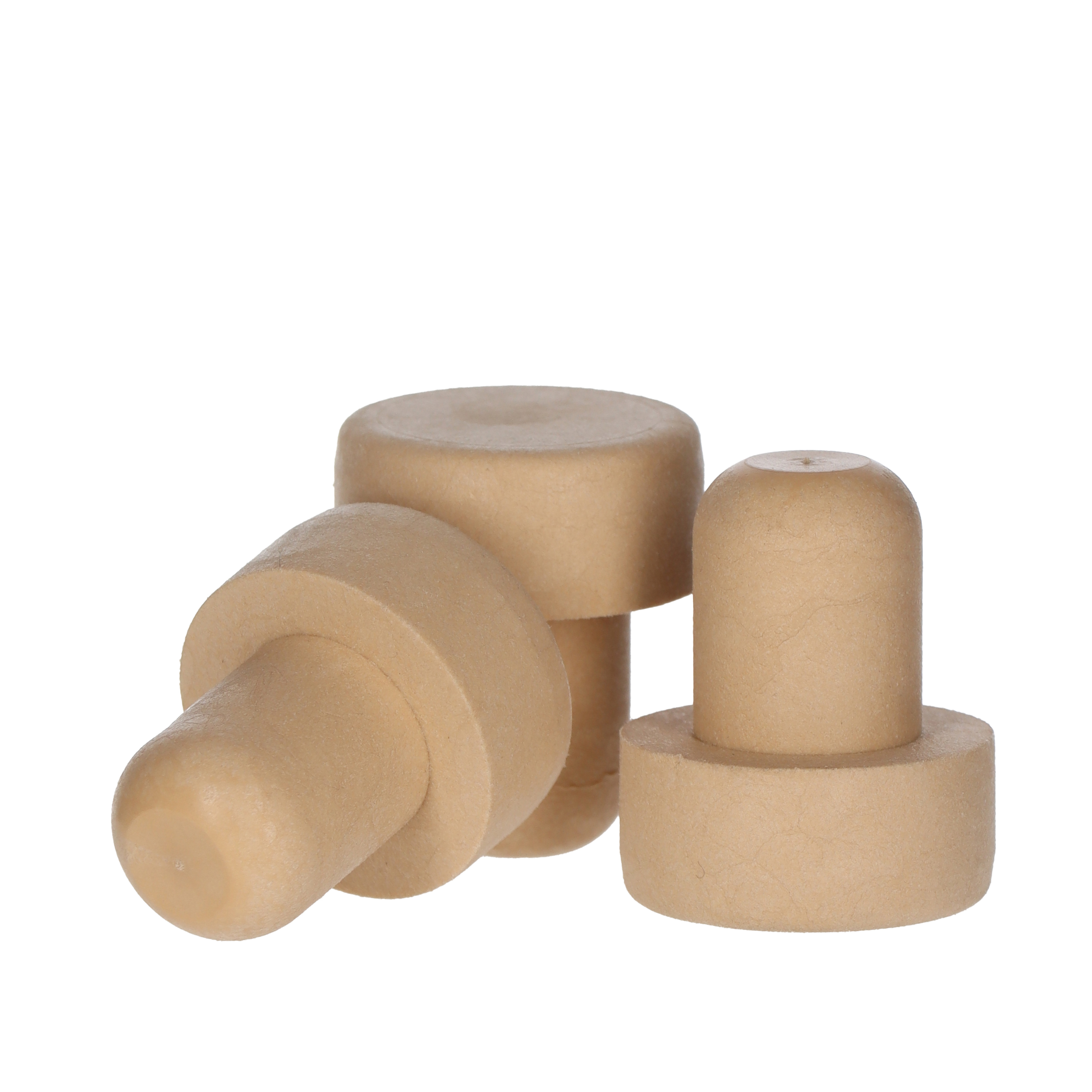 Scheibe Monobloc Beige 18mm 29,5x13,5 - 18,0x22,0  Beutel à 20 Stück