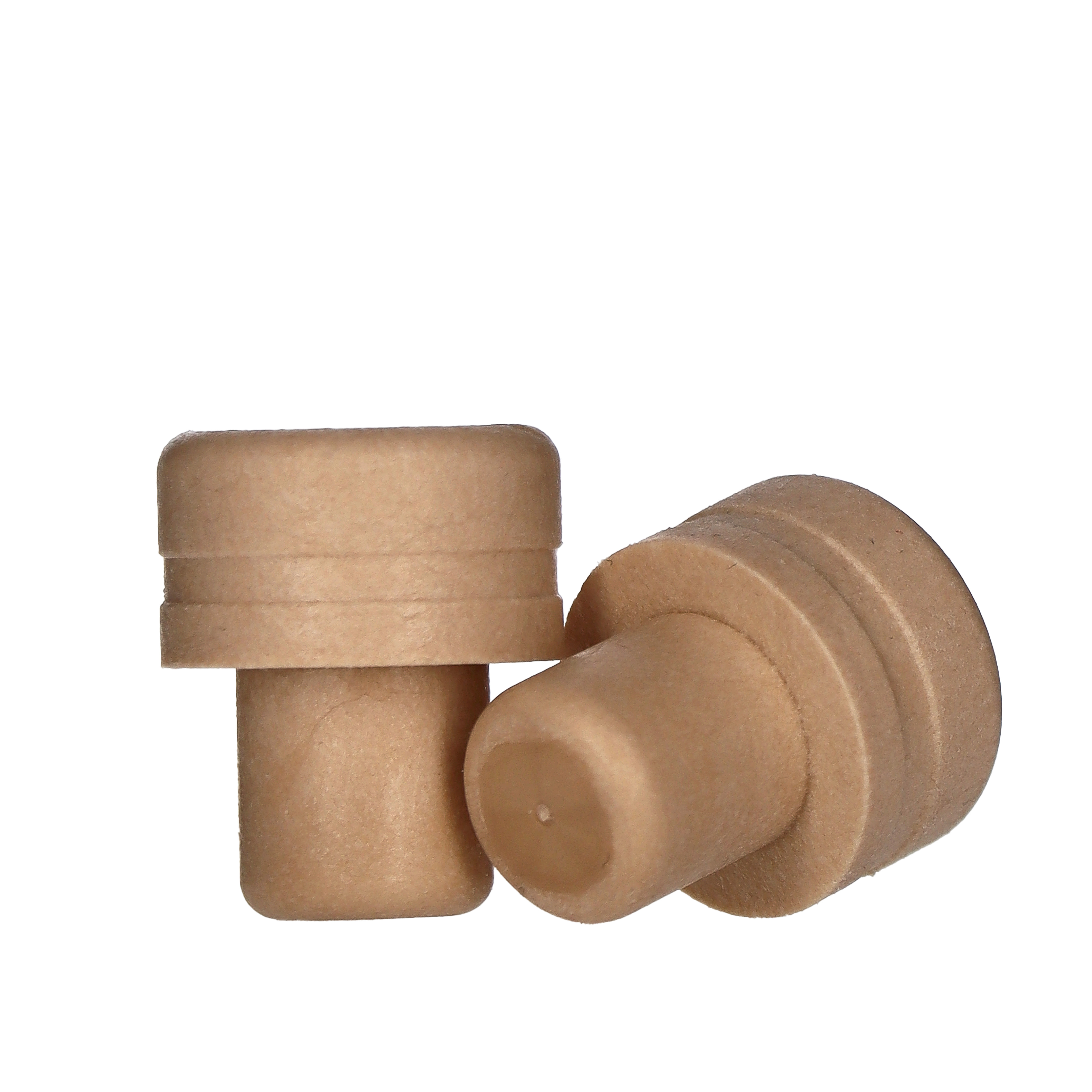 Griffkorken Monobloc Beige 12mm 19,0x10,5 - 12,0x12,0  Beutel à 20 Stück