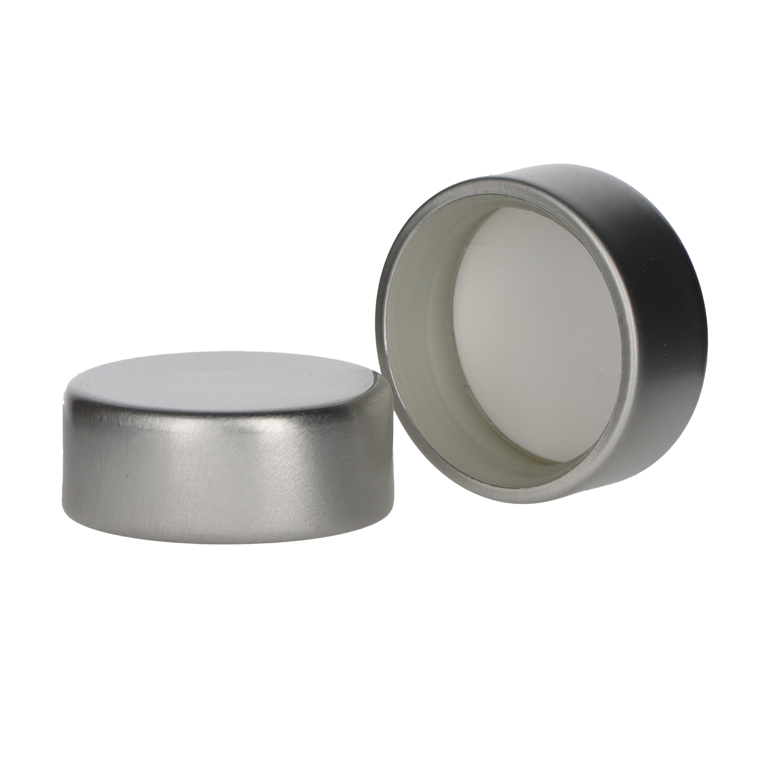 GPI 28/400 Silver Alu-Cap, Plastic Thread Beutel à 100 Stück