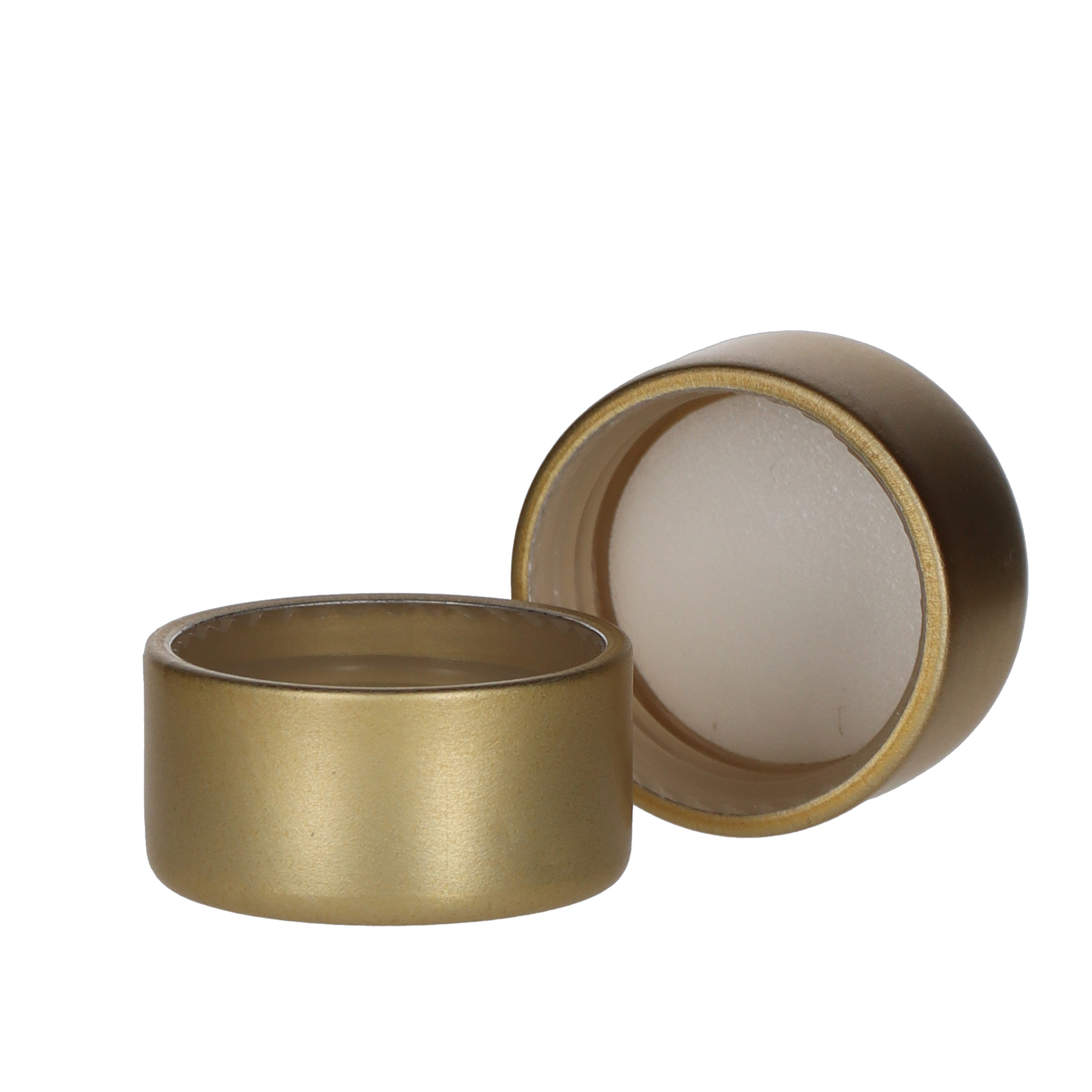 GPI 22/400 Gold Alu-Cap, Plastic Thread Karton à 4000 Stück