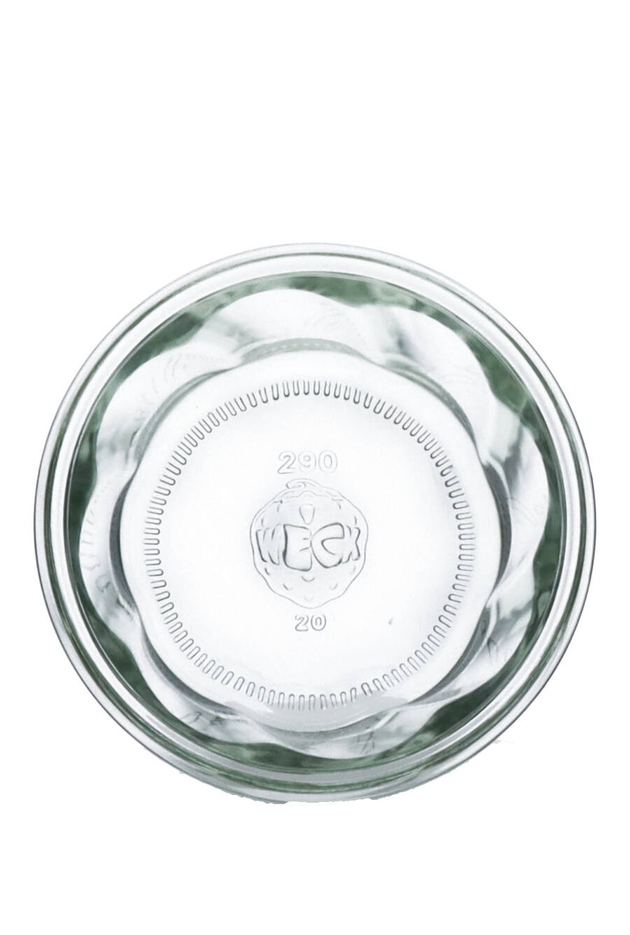 Gugelhupfglas 280ml weiß RR100 (Weck) Karton à 36 Stück