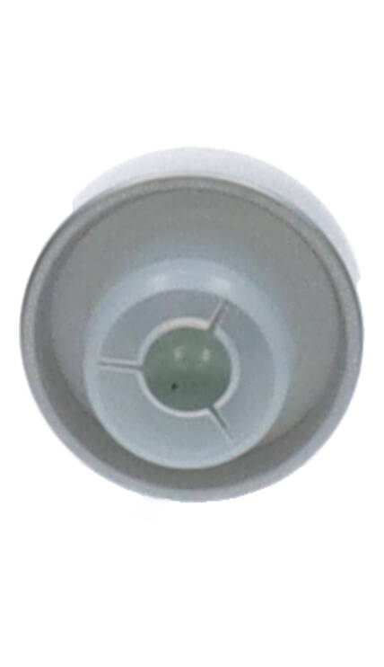 GPI 33/400 Silver Alu-Cap, Plastic Thread, Dropsaver Pourer-Stem 22,2x21,0 Beutel à 100 Stück